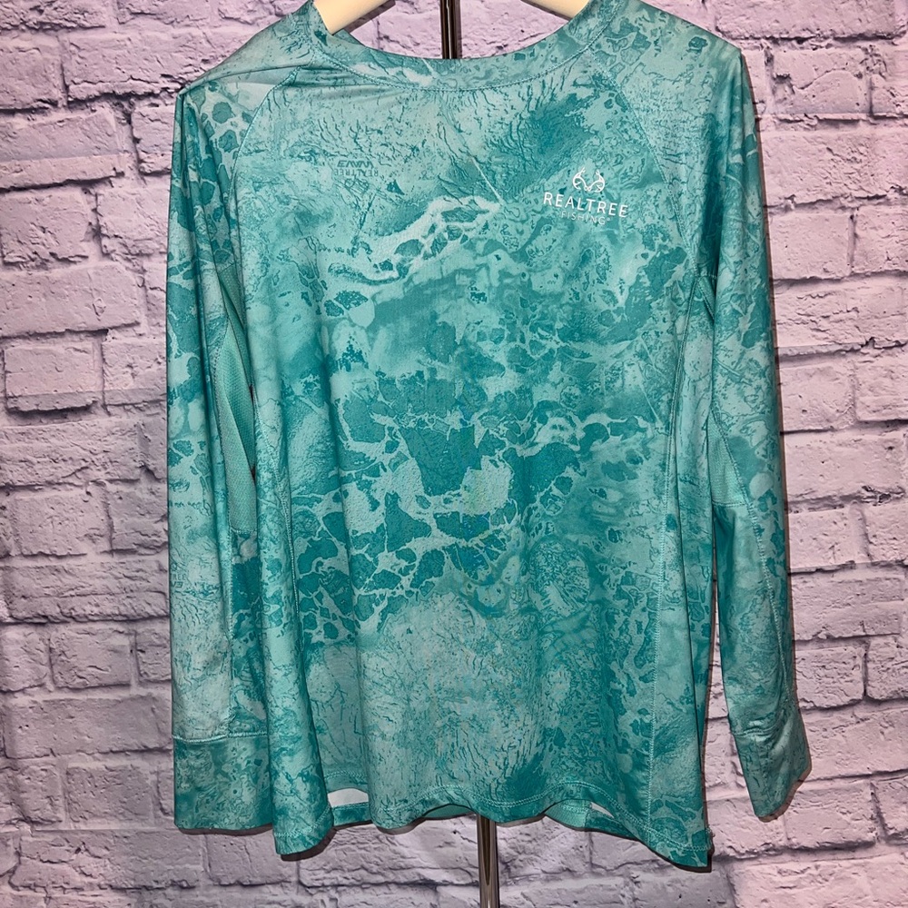 Realtree Teal Long Sleeve Shirt